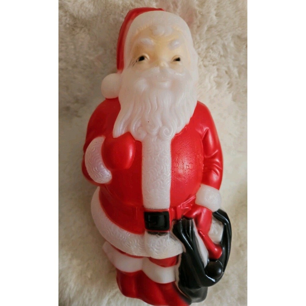 Vintage 1968 - 13 Inch Santa Blow Mold  Empire Plastic Corp.